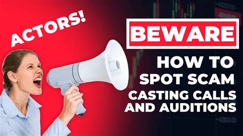 fake casting|Fake Casting Call Scams